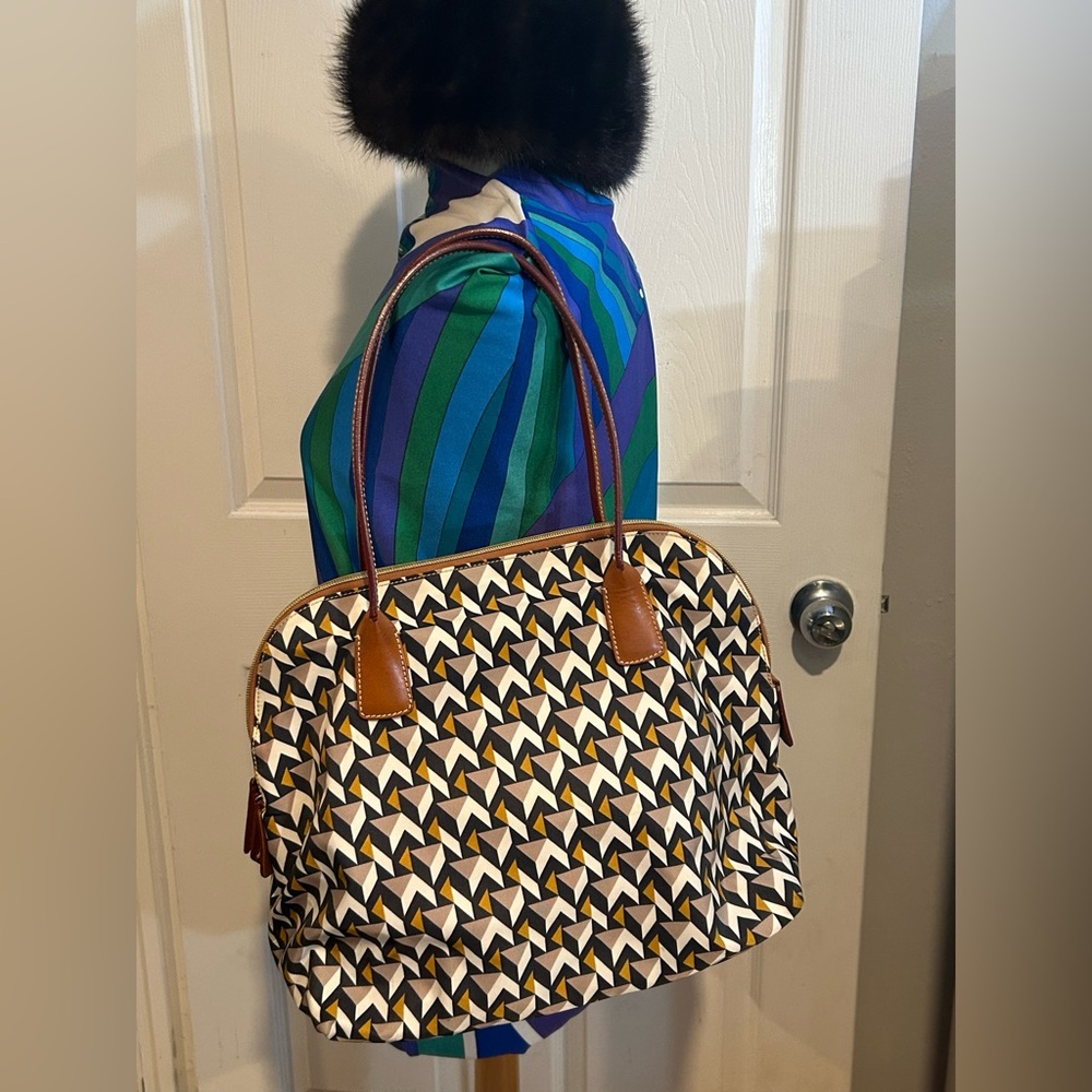 Roberta Pieri Geometric Patterned Women's Bag